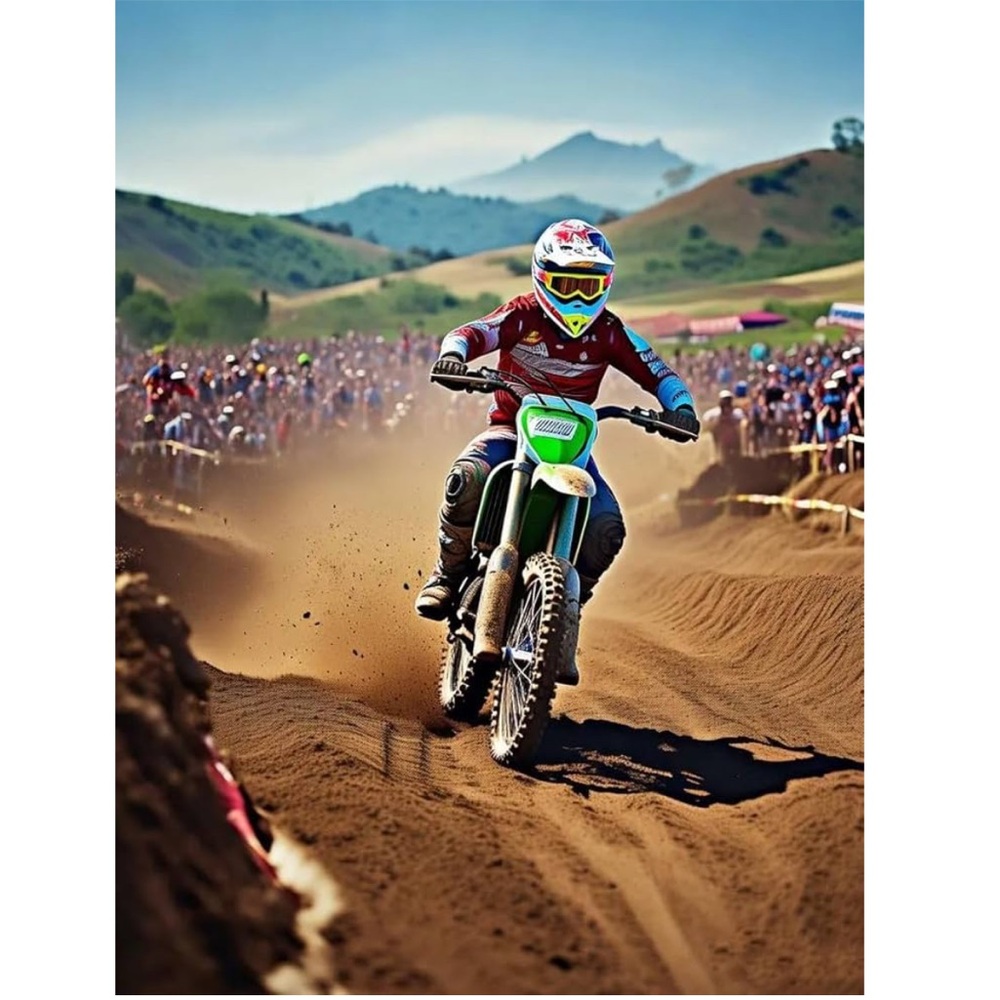 Dirt Bike Racing Motocross Jigsaw Puzzles 500 piece new unopened
